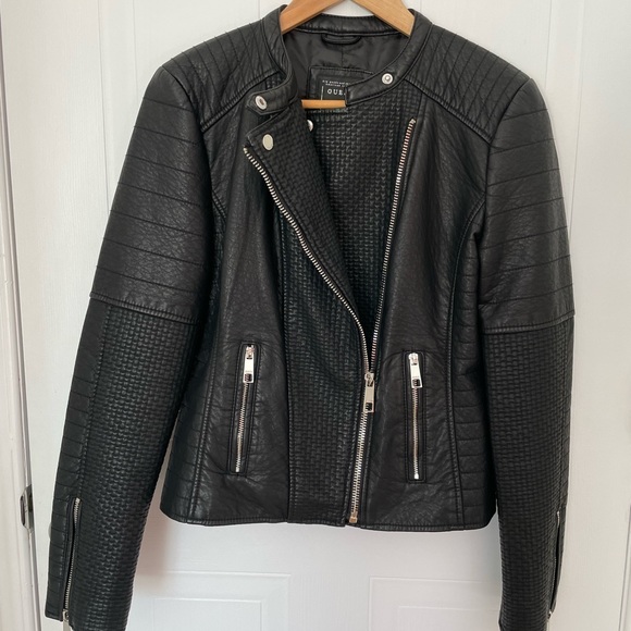 Guess faux leather jacket - Picture 2 of 6